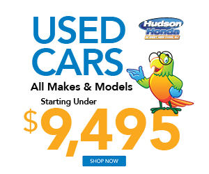 Hudson Honda advertisement